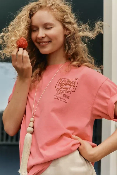 Damson Madder Graphic Tee In Pink