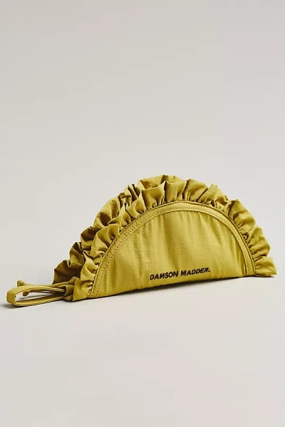 Damson Madder Half-moon Cosmetic Bag In Green