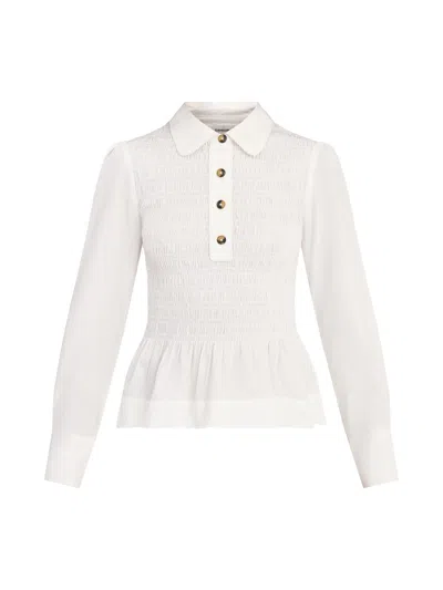 Damson Madder Hazel Shirred Shirt