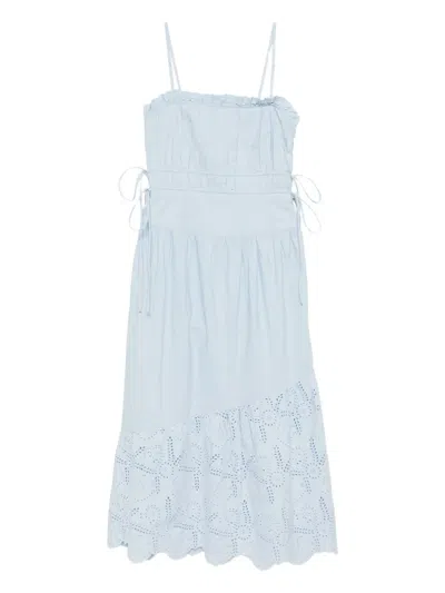 Damson Madder Kelia Dress In Blue