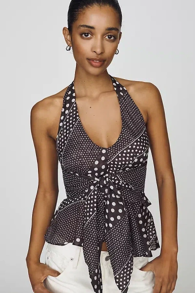 Damson Madder Leandra Halter Cami In Multi