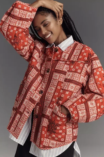 Damson Madder Macy Jacket In Red