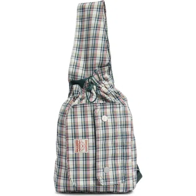 Damson Madder Matilda Check Crossbody Bag In Multi
