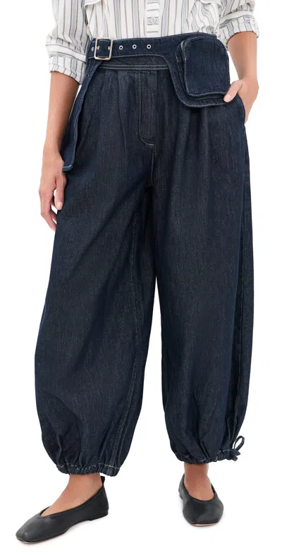 Damson Madder Mavi Balloon Jeans Indigo