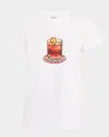 DAMSON MADDER NEGRONI SHRUNKEN CREWNECK TEE