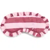 Damson Madder Organic Cotton Sleep Mask In Multi