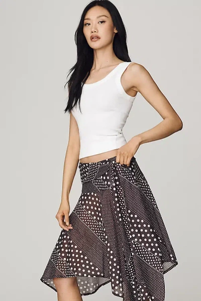 Damson Madder Parker Sash Skirt In Brown