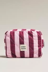 Damson Madder Patterned Cosmetic Bag In Burgundy