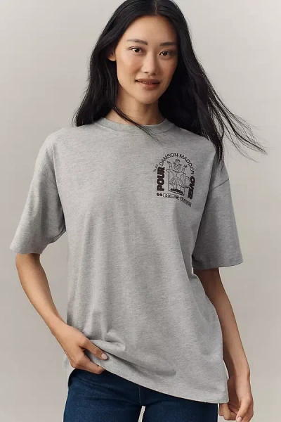 Damson Madder Pour-over Coffee Tee In Gray