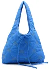 Damson Madder Roisin Quilted Hobo Bag In Blue