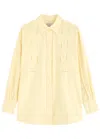 DAMSON MADDER DAMSON MADDER RUE EMBROIDERED COTTON-POPLIN SHIRT