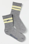 Damson Madder Sporty Socks In Gray
