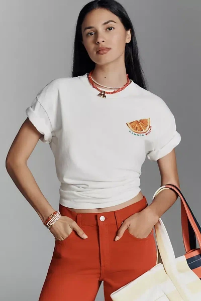 Damson Madder Spritz Boyfriend Graphic Tee
