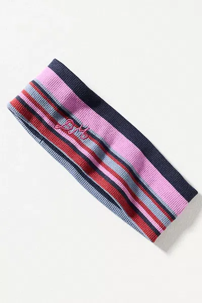 Damson Madder Striped Headband In Multicolor