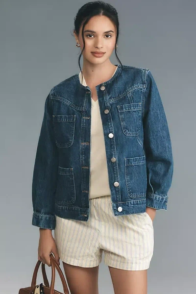 Damson Madder Sunnie Denim Jacket In Blue