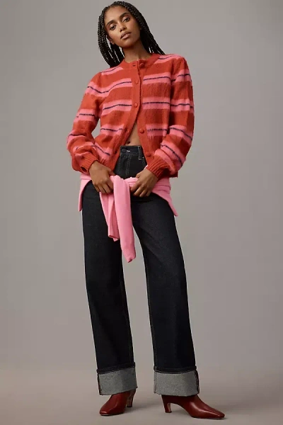 Damson Madder Sylvie Cuff Jeans In Blue