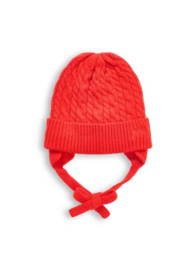 Damson Madder Turn-up Tie Beanie In Red