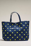 Damson Madder Vela Canvas Tote In Red