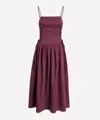 Damson Madder Women's Angelina Fig Midi Dress In Purple