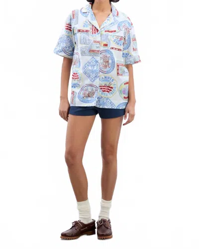 Damson Madder Women's Chlo Top In Multicolor In White