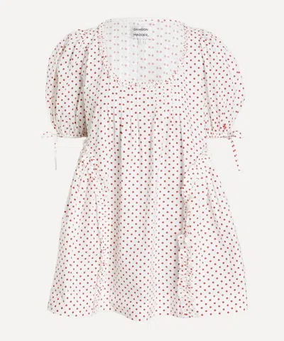 Damson Madder Women's Meri Mini Dress In White