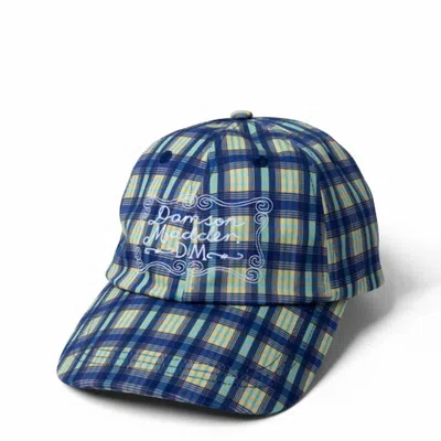 Damson Madder Women's Tomboy Check Cap In Blue