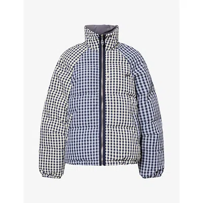 Damson Madder Womens Reversible Opal Puffer Jacket Multi
