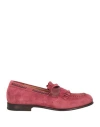 Damy Man Loafers Burgundy Size 9 Soft Leather In Red