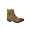 Damy 30mm Western-style Ankle Boots In Brown
