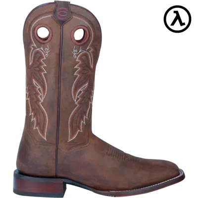 Pre-owned Dan Post Abram Men's Leather Western Boots Dp4562 All Sizes - In Brown