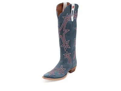 Dan Post America 250 Women's Boots Blue: 7.5 B - Medium, Leather
