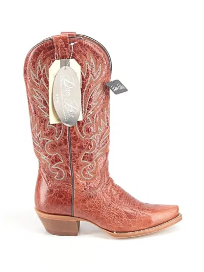 Pre-owned Dan Post Boots In Brown