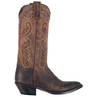 Pre-owned Dan Post Boots Marla Round Toe Cowboy Womens Brown Casual Boots Dp3571