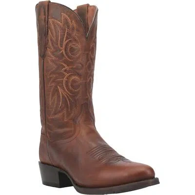 Pre-owned Dan Post Cottonwood Western Leather Boot Dp3388 In Rust