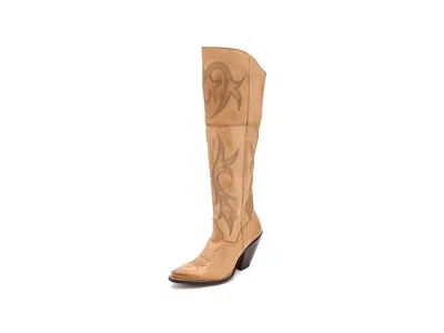 Dan Post Jilted Cowboy Boots Light Tan: 6 B - Medium In White