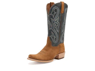 Dan Post Lanessa Women's Boots Tan/blue: 7.5 B - Medium In Multi
