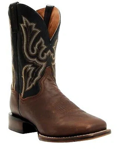 Pre-owned Dan Post Men's 11" Imperial Cowboy Certified Western Performance Boot Broad In Brown