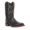 Dan Post Men's Alamosa Full Quill Ostrich Boots In Black In Black