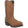 Dan Post Men's Albuquerque Waterproof Pull-on Boot In Tan Distressed In Multi
