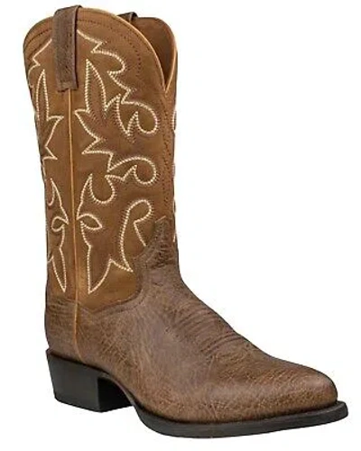 Pre-owned Dan Post Men's Armen Western Performance Boot - Medium Toe - Dpp0347 In Brown