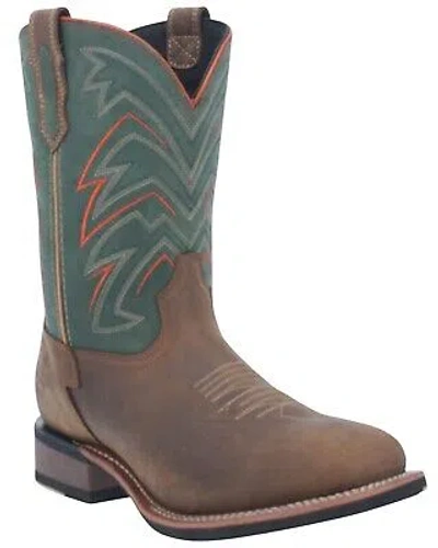 Pre-owned Dan Post Men's Arrowhead Western Performance Boot - Broad Square Toe - Dp6012 In Brown