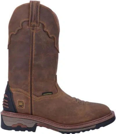 Pre-owned Dan Post Men's Blayde 11 Inch Waterproof Soft Toe Western Boot In Tan