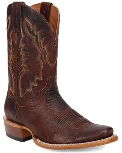 Pre-owned Dan Post Men's Boerne Western Boot - Square Toe - Dp5026 12 D In Brown