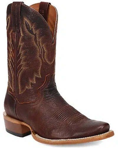 Pre-owned Dan Post Men's Boerne Western Boot - Square Toe - Dp5026 9 D In Brown