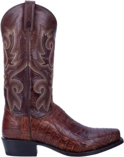 Pre-owned Dan Post Men's Cowboy, Western Boot In Brass