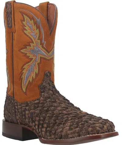 Pre-owned Dan Post Men's Dorsal Sea Bass Boot Dp4102 In Brown