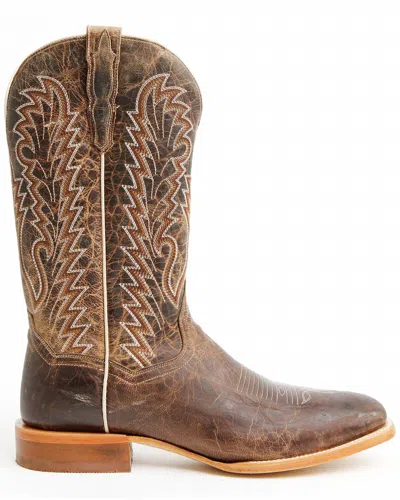 Dan Post Men's Jerry Square Toe Boot In Brown In Multi