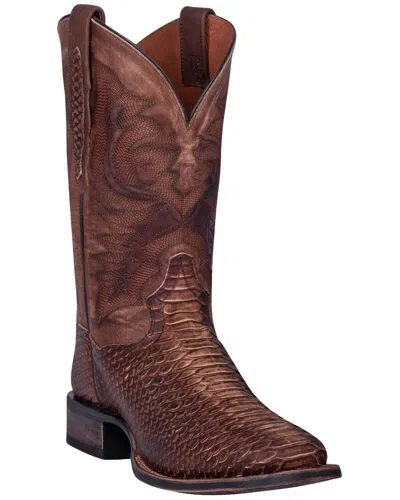 Pre-owned Dan Post Men's Ka Western Boot - Broad Square Toe - Dp4526 In Brown