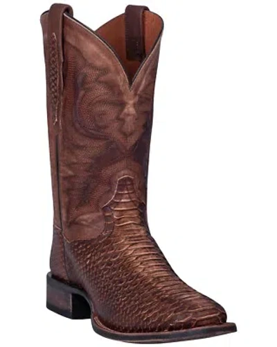 Pre-owned Dan Post Men's Ka Western Boot - Broad Square Toe - Dp4526 In Brown