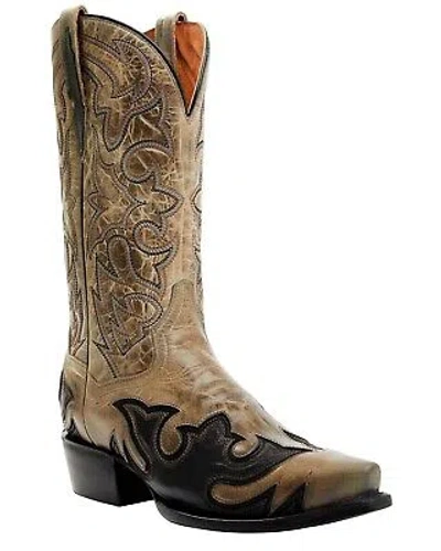 Pre-owned Dan Post Men's Lionell 13&quot; Western Boot - Snip Toe - Dp3190 In Gray